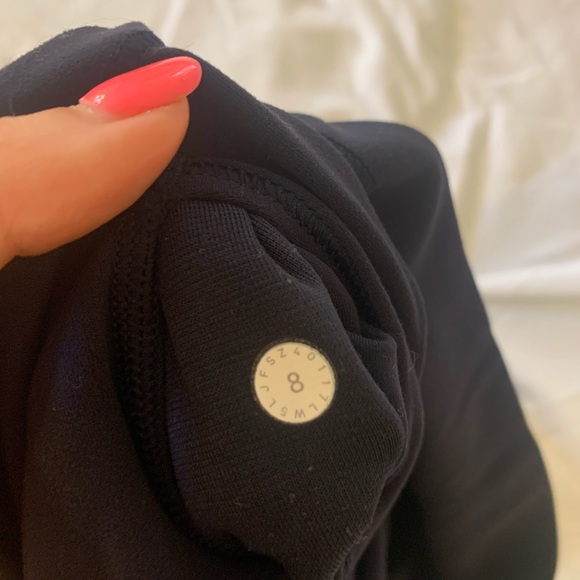 Navy Blue Lululemon Aligns - Picture 4 of 4